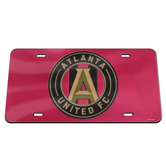 Matrícula acrílica especial de Atlanta United