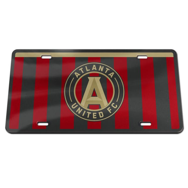 Matrícula acrílica especial de Atlanta United