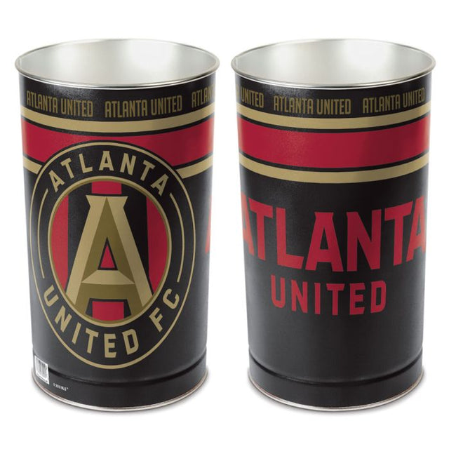 Papelera Atlanta United - cónica de 15" de alto