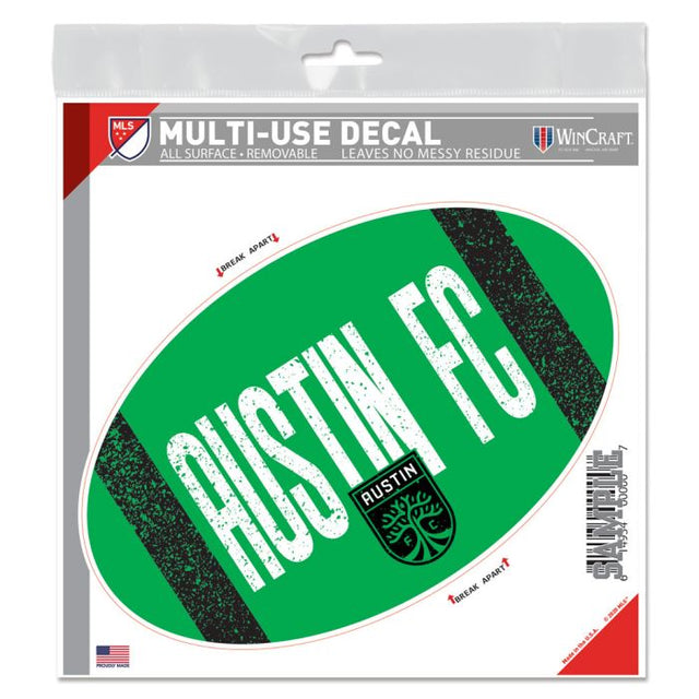 Calcomanía para todo tipo de superficies del Austin FC, 6" x 6"