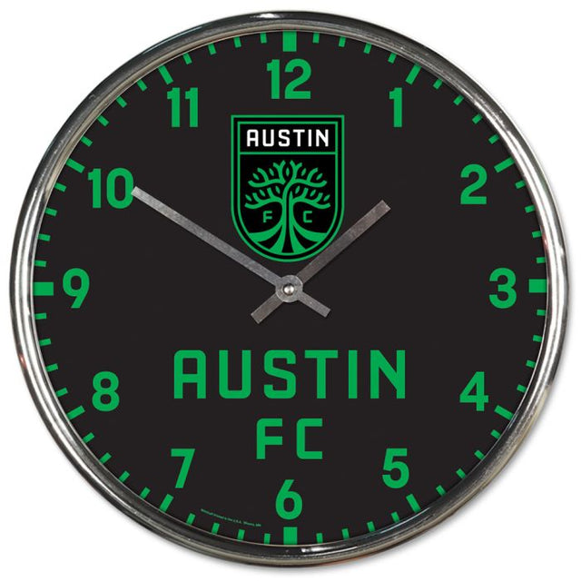 Reloj cromado del Austin FC