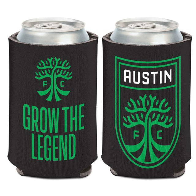 Austin FC Grow The Legend - Enfriador de latas de 12 oz.