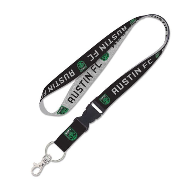 Austin FC Heather Lanyard w/detachable buckle 1"