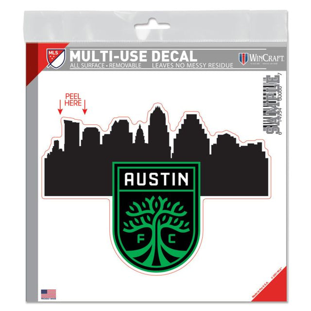 Austin FC Skyline All Surface Decal 6" x 6"