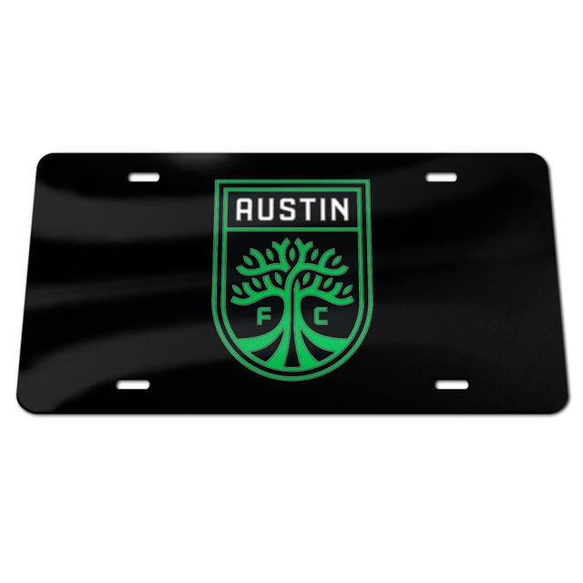 Placa de matrícula especial de acrílico del Austin FC