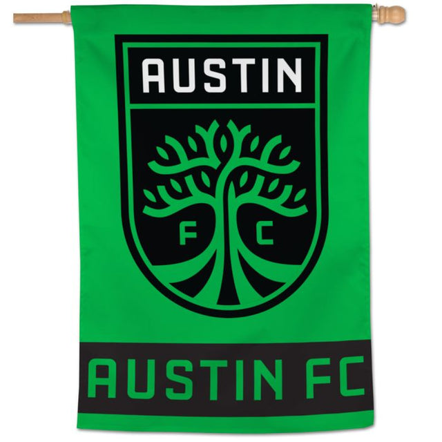 Bandera vertical del Austin FC de 28" x 40"