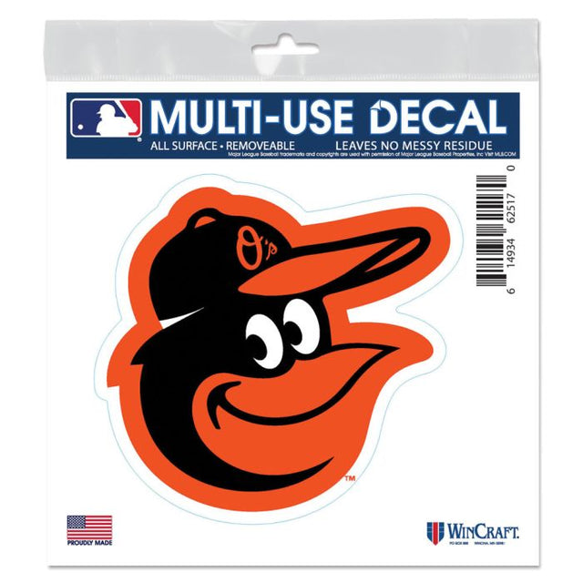 Baltimore Orioles All Surface Decal 6" x 6"