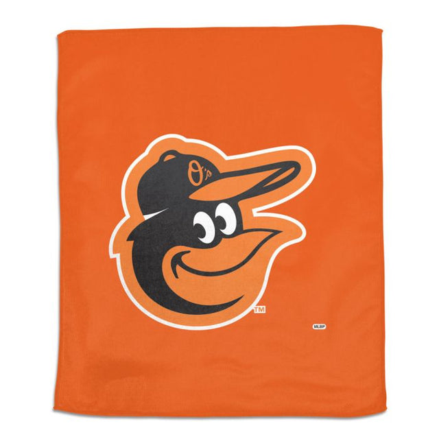 Toallas de rally con cabeza de pájaro de los Baltimore Orioles de 15" x 18"