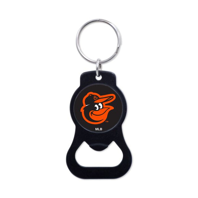 Baltimore Orioles Black Bottle Opener Key Ring