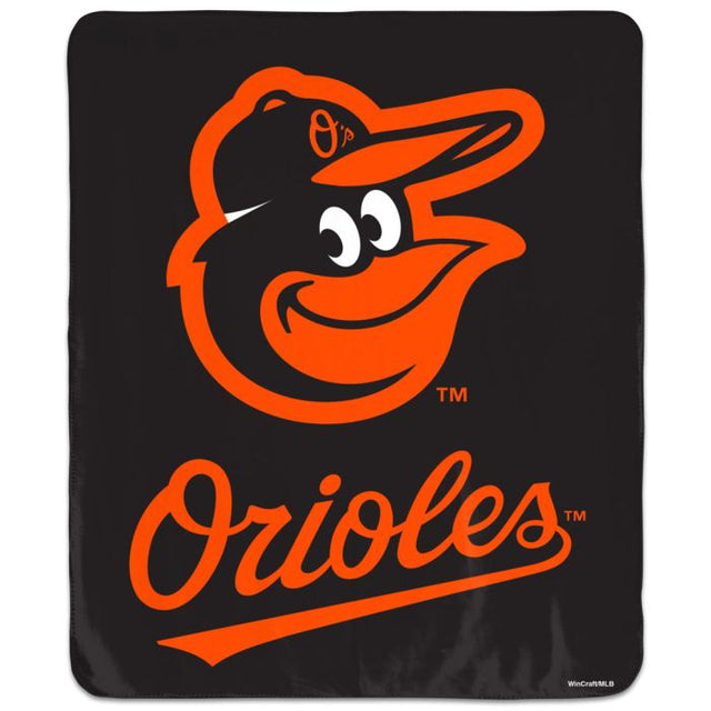 Manta de los Baltimore Orioles: imagen ganadora, 50 x 60 pulgadas