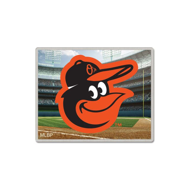 Tarjeta de joyería con pin de colección de los Baltimore Orioles