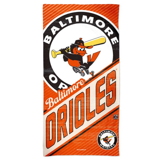 Toalla de playa Spectra de los Baltimore Orioles y Cooperstown, 30 x 60 pulgadas