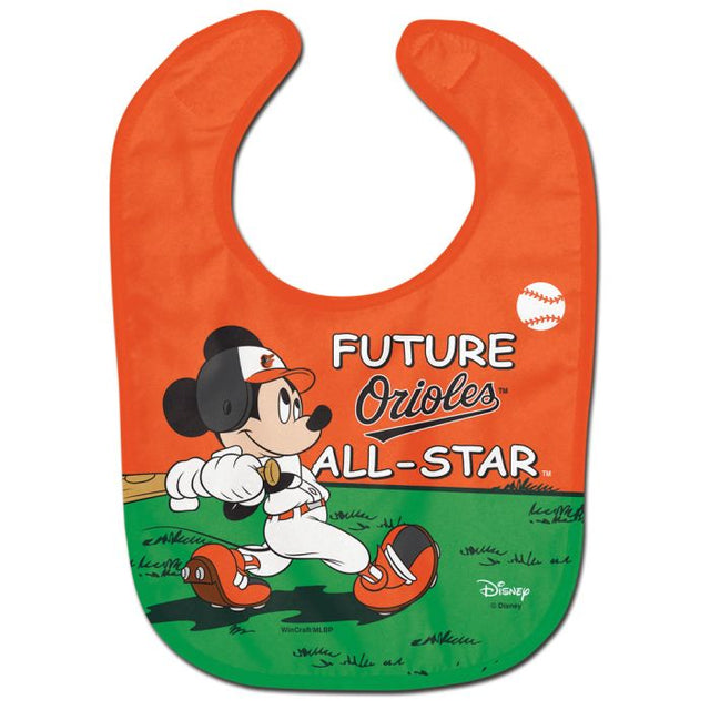 Babero para bebé All Pro de los Baltimore Orioles / Disney MICKEY MOUSE