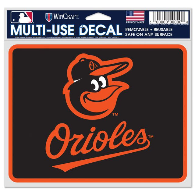 Calcomanías para fanáticos de los Baltimore Orioles de 5" x 6"