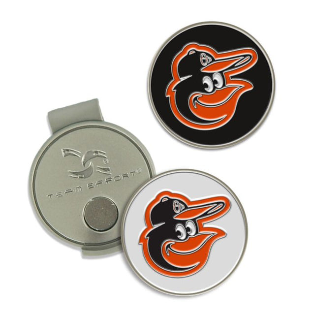 Clip para gorra y marcadores de los Baltimore Orioles