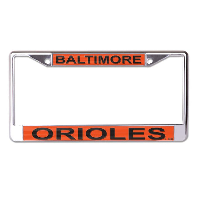 Baltimore Orioles Lic Plt Frame S/L Printed