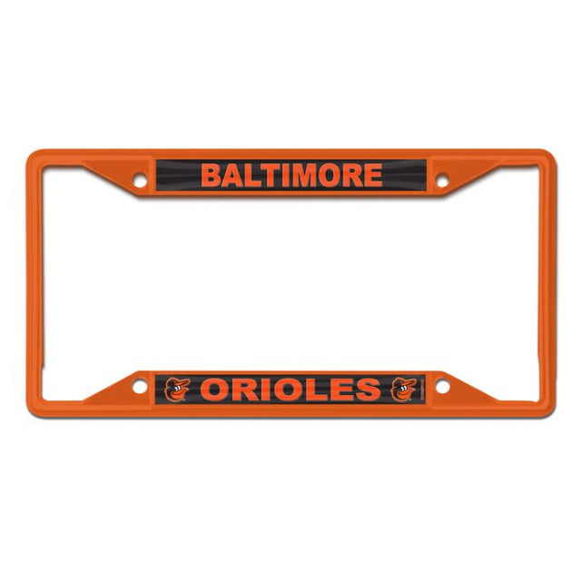 Baltimore Orioles Lic Plt Frame S/S