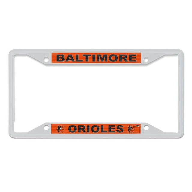 Baltimore Orioles Lic Plt Frame S/S