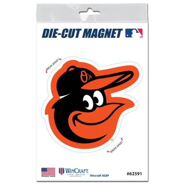 Imanes para exteriores de los Baltimore Orioles de 3" x 5"