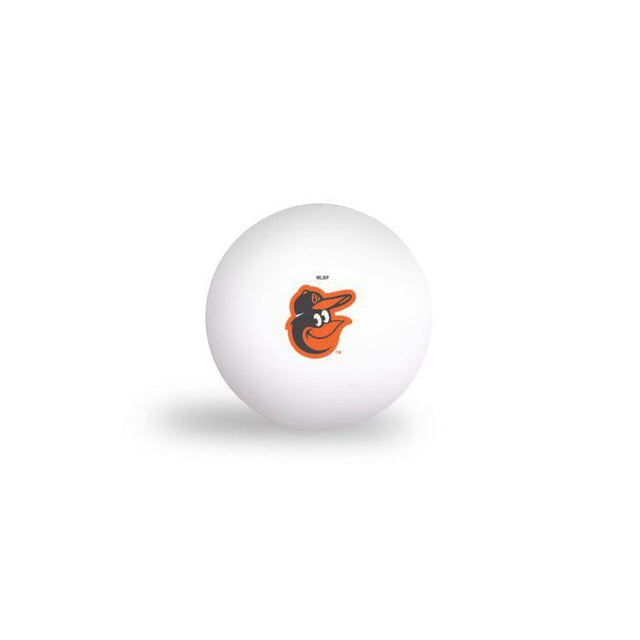 Pelotas de ping pong de los Baltimore Orioles (paquete de 6)