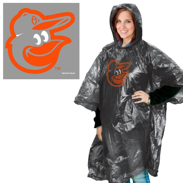 Poncho de lluvia de los Orioles de Baltimore