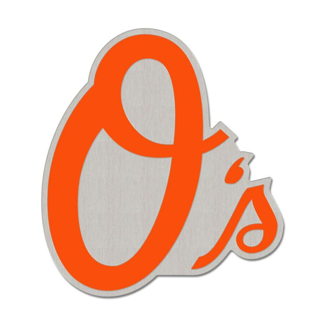 Tarjeta de joyería con pin esmaltado de colección secundaria de los Baltimore Orioles