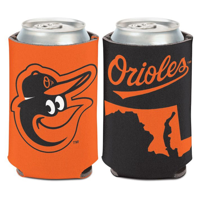 Enfriador de lata STATE SHAPE de Baltimore Orioles, 12 oz.