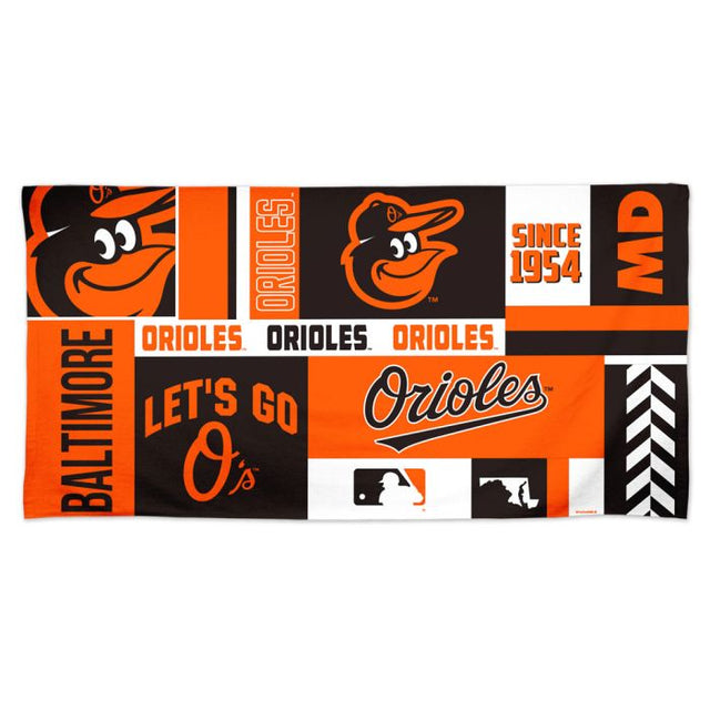 Baltimore Orioles Spectra Beach Towel 30" x 60"