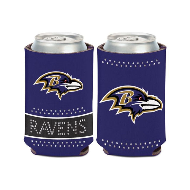 Enfriador de lata Bling de Baltimore Ravens de 12 oz.