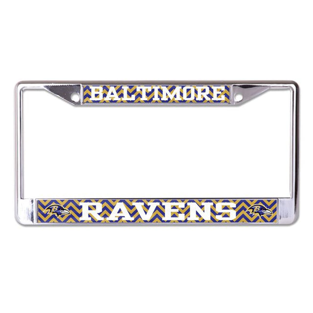 Marco con licencia CHEVRON de Baltimore Ravens impreso en talla S/L