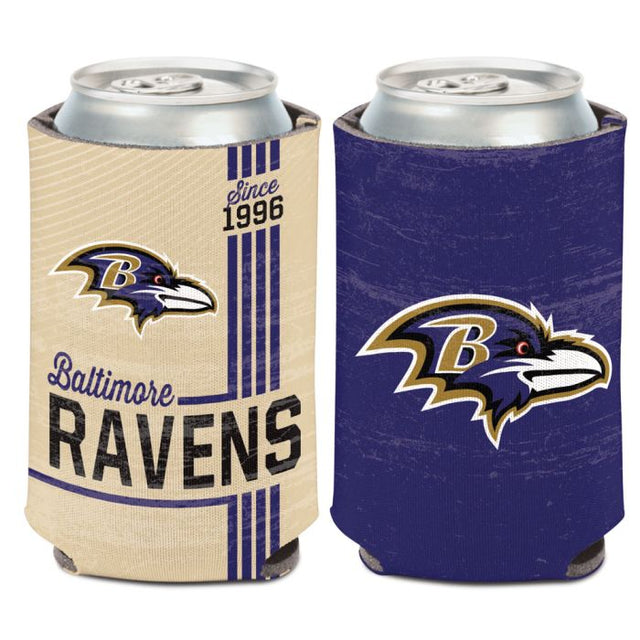 Baltimore Ravens / Classic Logo Vintage Can Cooler 12 oz.