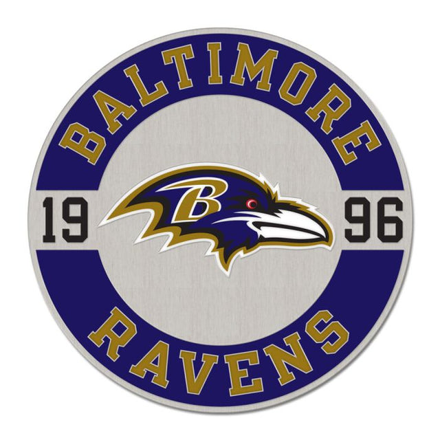 Baltimore Ravens Established Collector Enamel Pin Jewelry Card