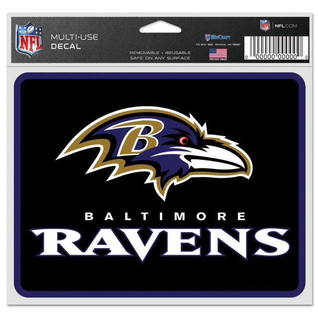 Baltimore Ravens Fan Decals 5" x 6"