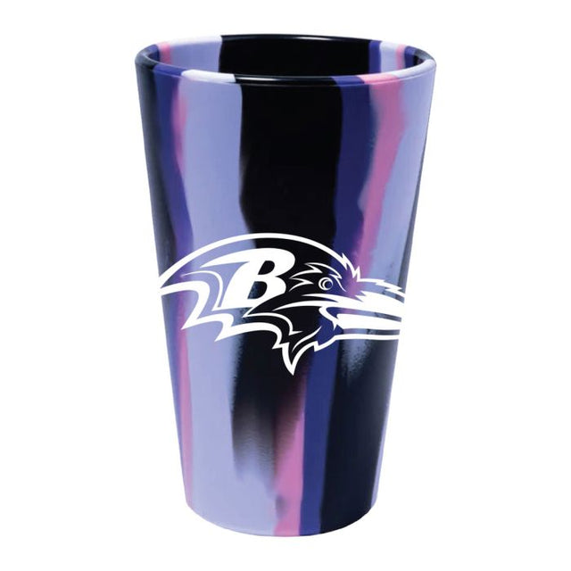 Baltimore Ravens Fashion 16 oz Silicone Pint Glass