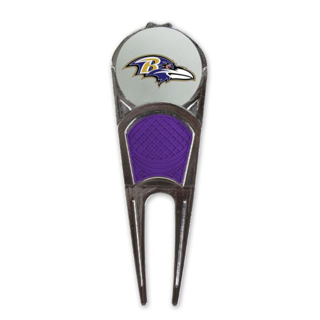 Herramienta para reparar marcas de pelotas de golf de los Baltimore Ravens*