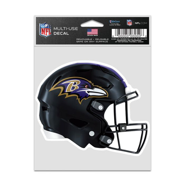 Baltimore Ravens Helmet Fan Decals 3.75" x 5"