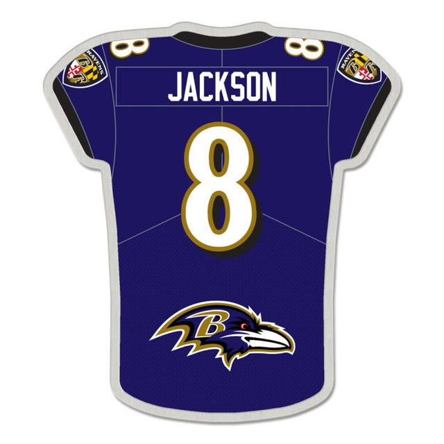 Baltimore Ravens Jersey Collector Pin Jewelry Card Lamar Jackson