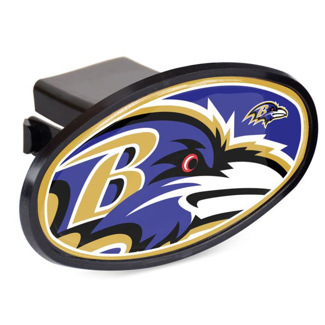 Receptor de enganche ovalado MEGA de 2" de los Baltimore Ravens