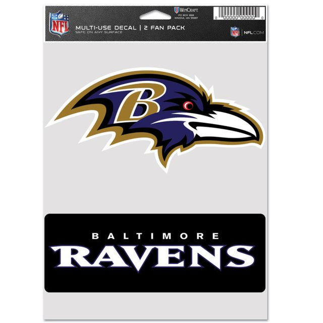 Baltimore Ravens Multi Use 2 Fan Pack