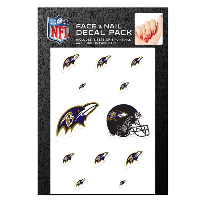 Cals de los Baltimore Ravens para uñas