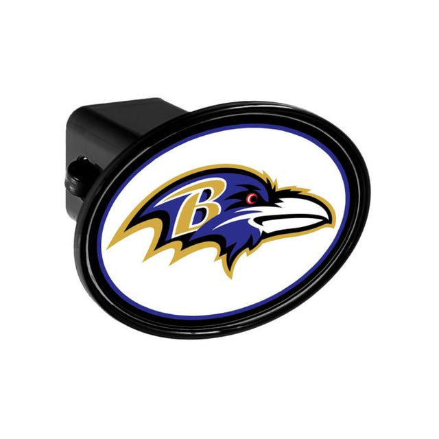 Receptor de enganche ovalado de 2" de los Baltimore Ravens