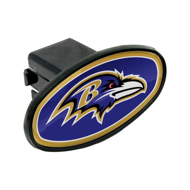 Receptor de enganche ovalado de 2" de los Baltimore Ravens