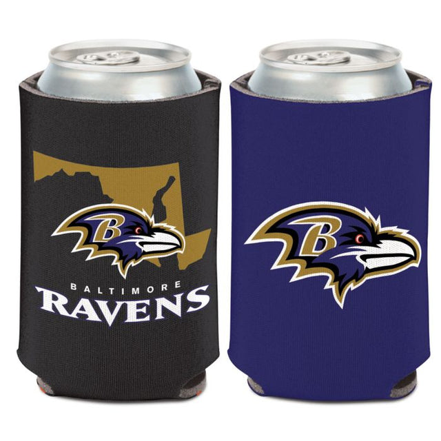 Enfriador de lata STATE SHAPE de Baltimore Ravens, 12 oz.