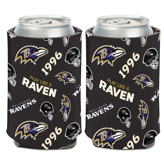 Baltimore Ravens Scatterprint Can Cooler 12 oz.