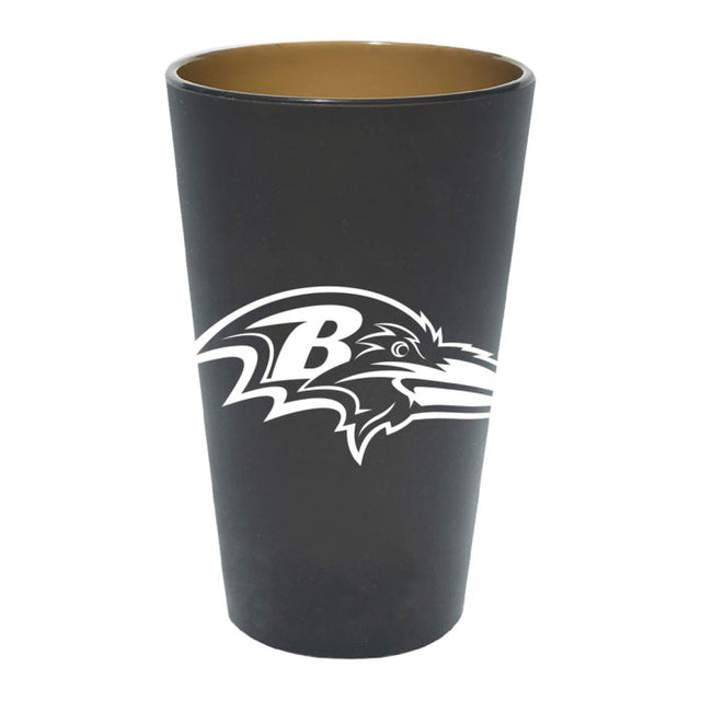 Baltimore Ravens Smoke 16 oz Silicone Pint Glass