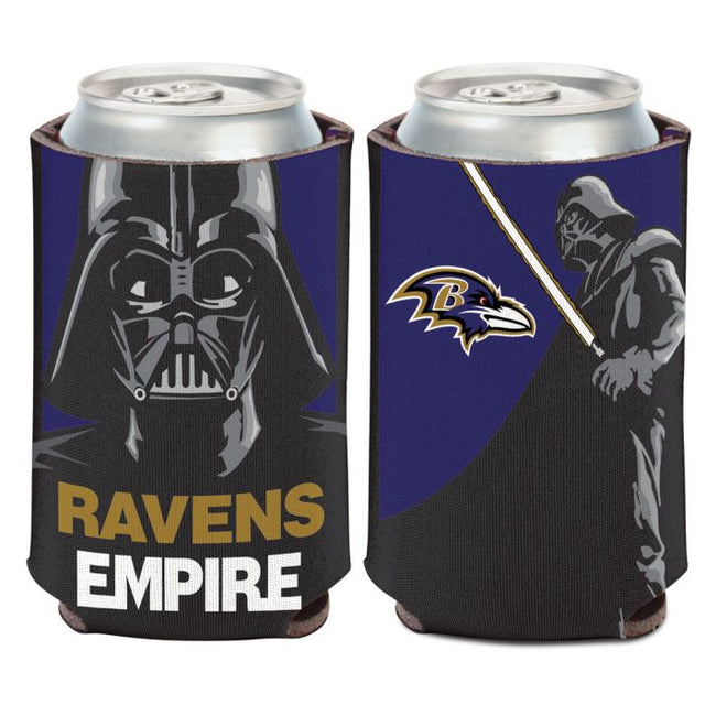 Enfriador de lata Baltimore Ravens / Star Wars Darth Vader de 12 oz.