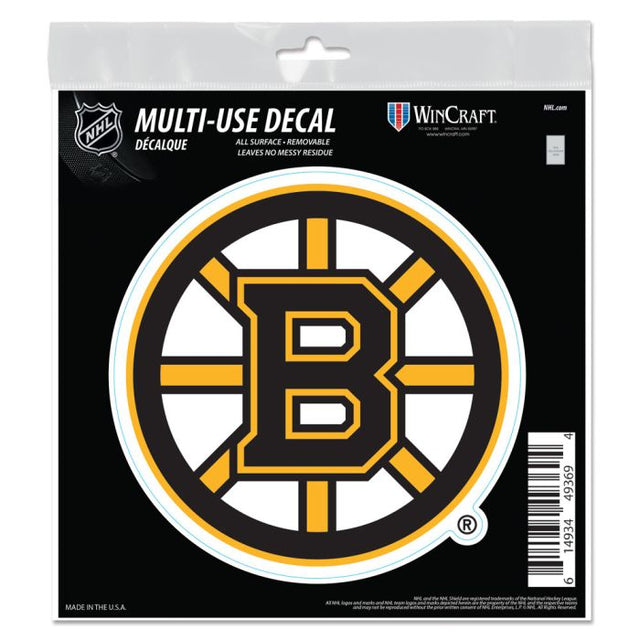 Boston Bruins All Surface Decal 6" x 6"