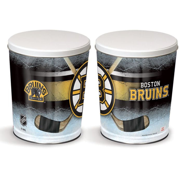 Lata de regalo cónica de los Boston Bruins de 3 galones