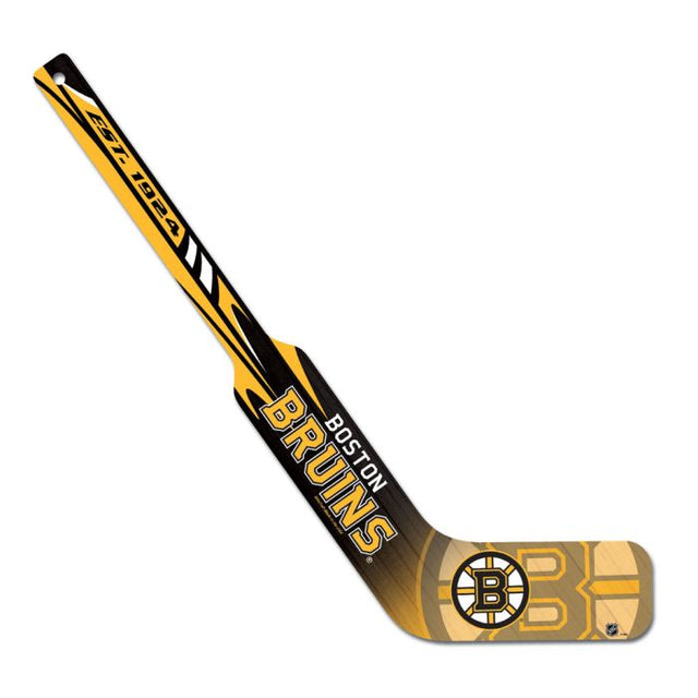 Boston Bruins Hockey Goalie Stick 21" H