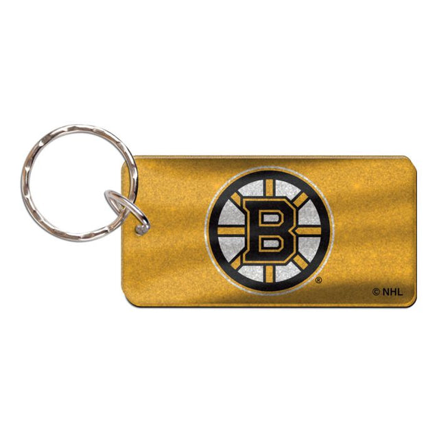 Boston Bruins Keychain Rectangle